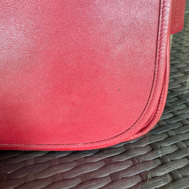 Vintage Coach Red Patricias Legacy 9951 - Image 16