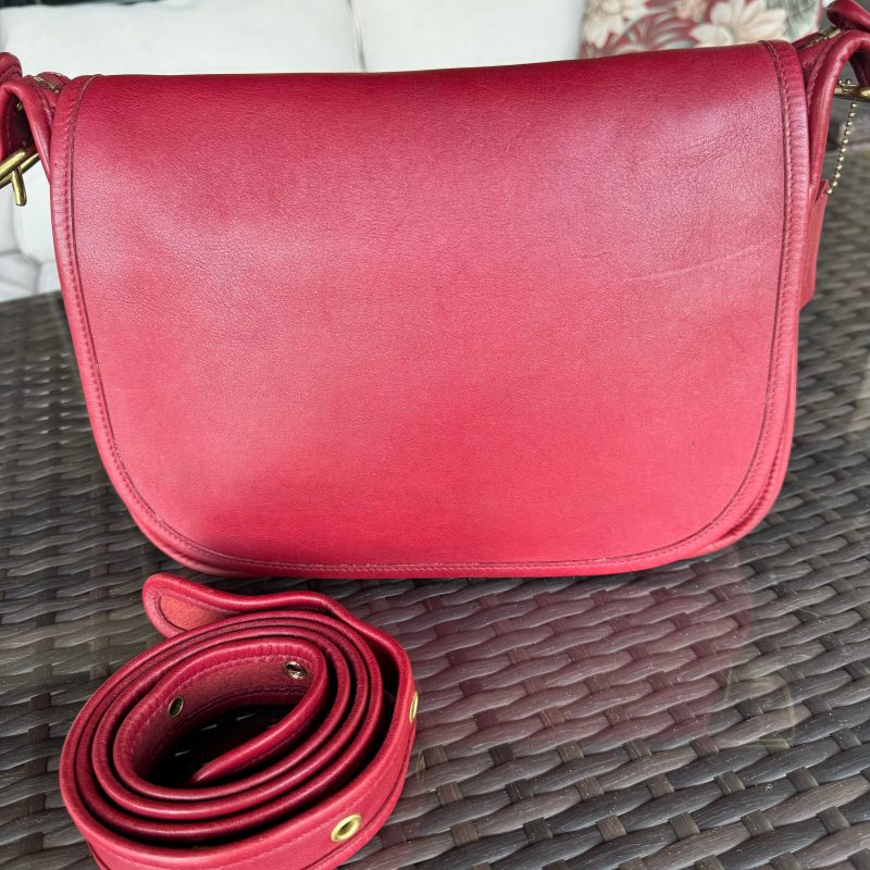 Vintage Coach Red Patricias Legacy 9951 - Image 15