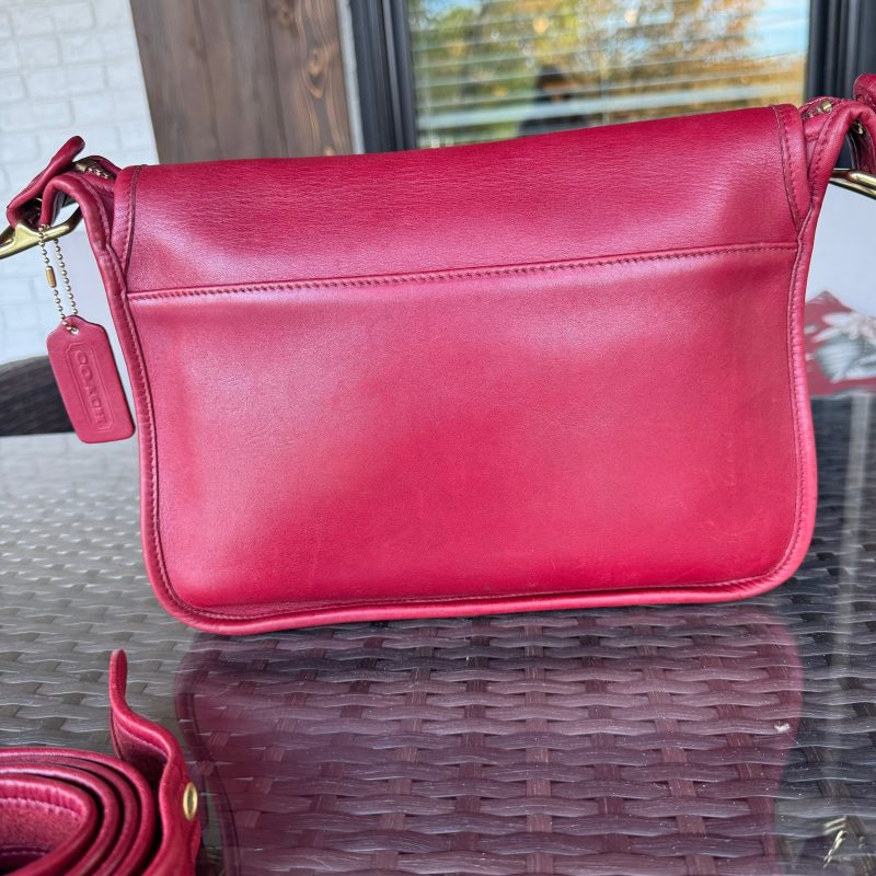Vintage Coach Red Patricias Legacy 9951 - Image 12