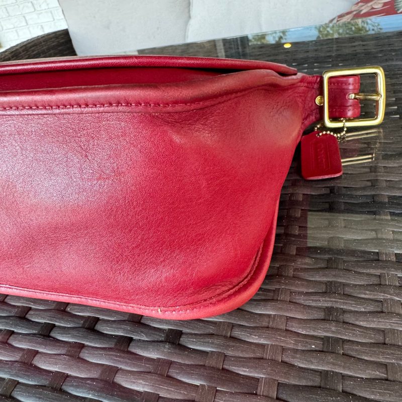 Vintage Coach Red Patricias Legacy 9951 - Image 9