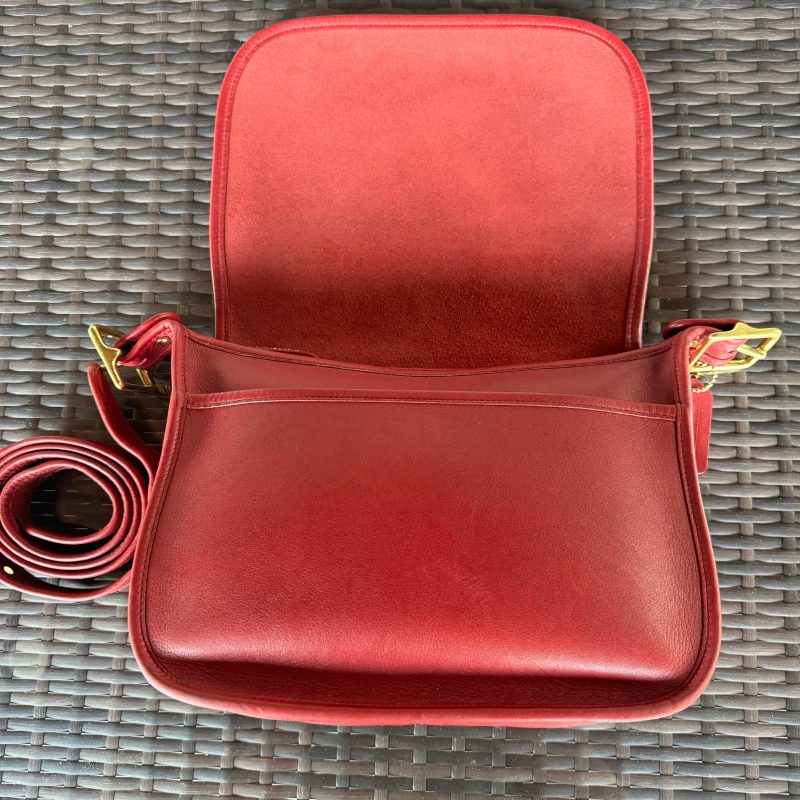 Vintage Coach Red Patricias Legacy 9951 - Image 8
