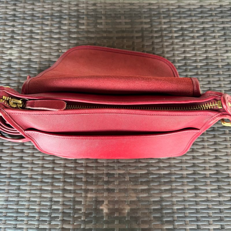 Vintage Coach Red Patricias Legacy 9951 - Image 7