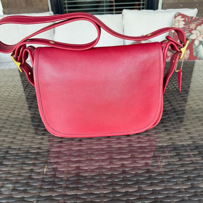 Vintage Coach Red Patricias Legacy 9951 - Image 3