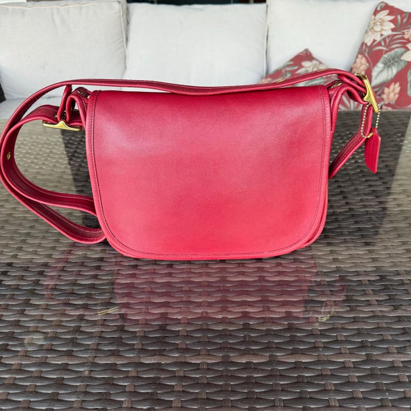 Vintage Coach Red Patricias Legacy 9951 - Image 2