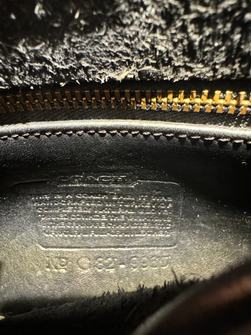 Vintage Coach Black 9965 Legacy Small Flap - Image 8