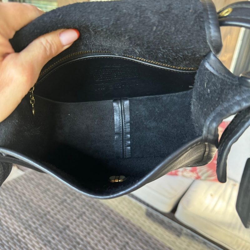 Vintage Coach Black 9965 Legacy Small Flap - Image 4