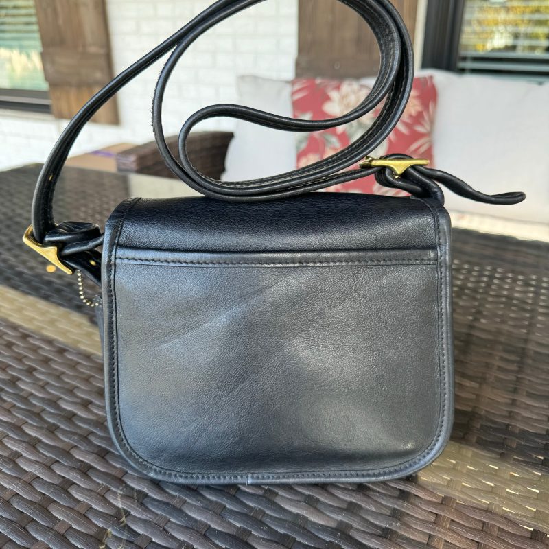 Vintage Coach Black 9965 Legacy Small Flap - Image 3