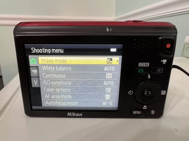 Nikon Coolpix S6300 Red 16 0Mp 10X Optical Zoom Vintage Compact Digital Camera Ox - Image 10