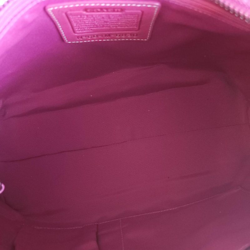 Y2K Vintage Coach Pink Handbag Tote Purse - Image 7