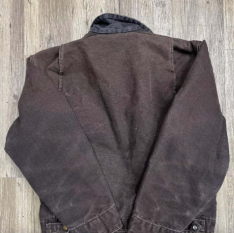 Carhartt Men's Red and Burgundy Jacket - Image 4