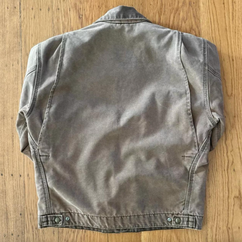 Carhartt Men's Brown and Grey Jacket - Image 4