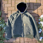 Vintage Carhartt Jacket Forest Green