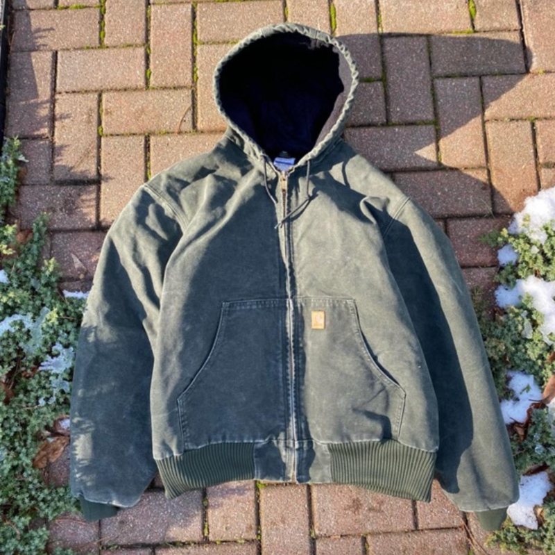 Vintage Carhartt Jacket Forest Green