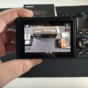 Canon PowerShot G7 X Mark III Digital Camera BLACK With Extras