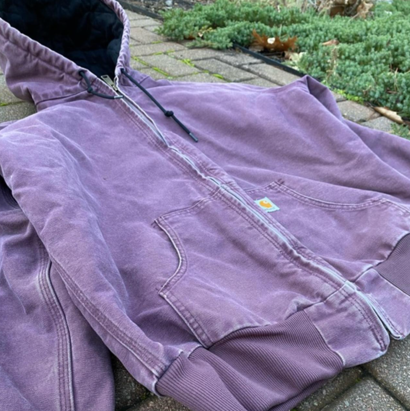 Vintage Carhartt Jacket Grape 🍇 - Image 2