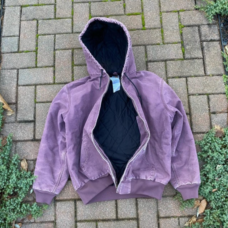 Vintage Carhartt Jacket Grape 🍇 - Image 3