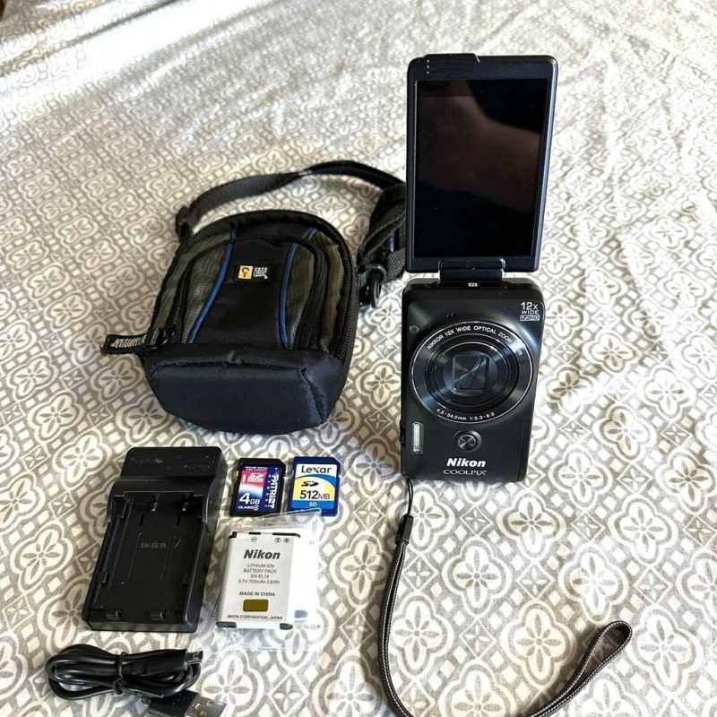 Nikon Coolpix S6900 Black 16 0Mp 12X Zoom Wifi Digital Camera Great Condition Ft - Image 8