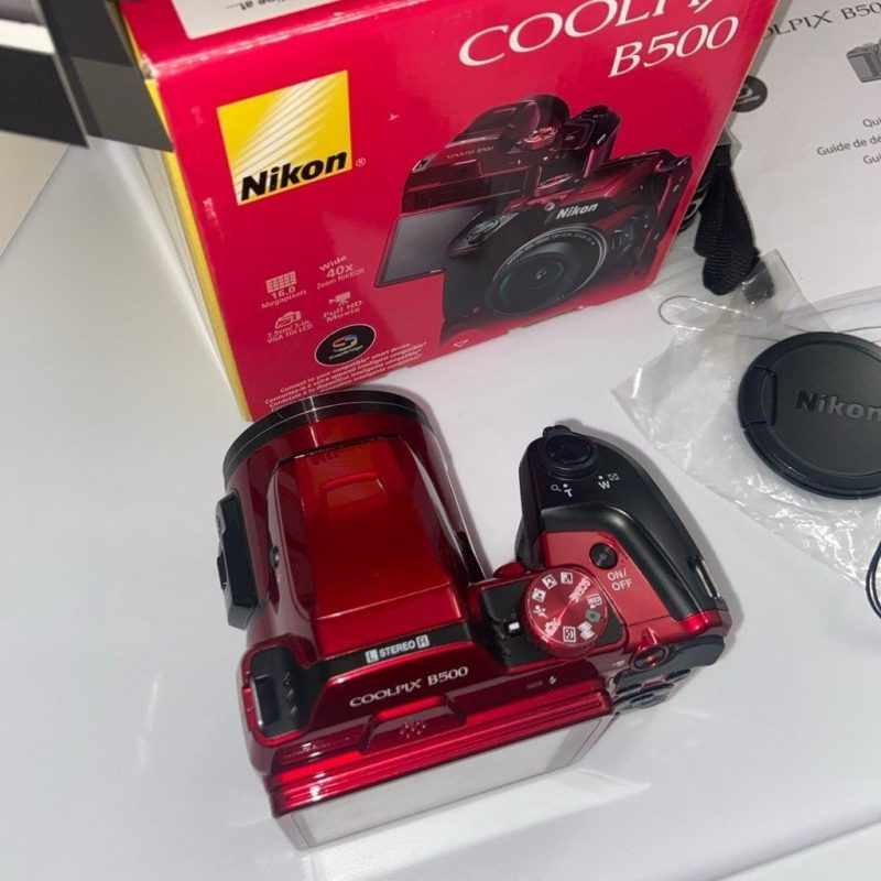 Nikon Coolpix B500 16 Mp Digital Camera Red Oa - Image 6