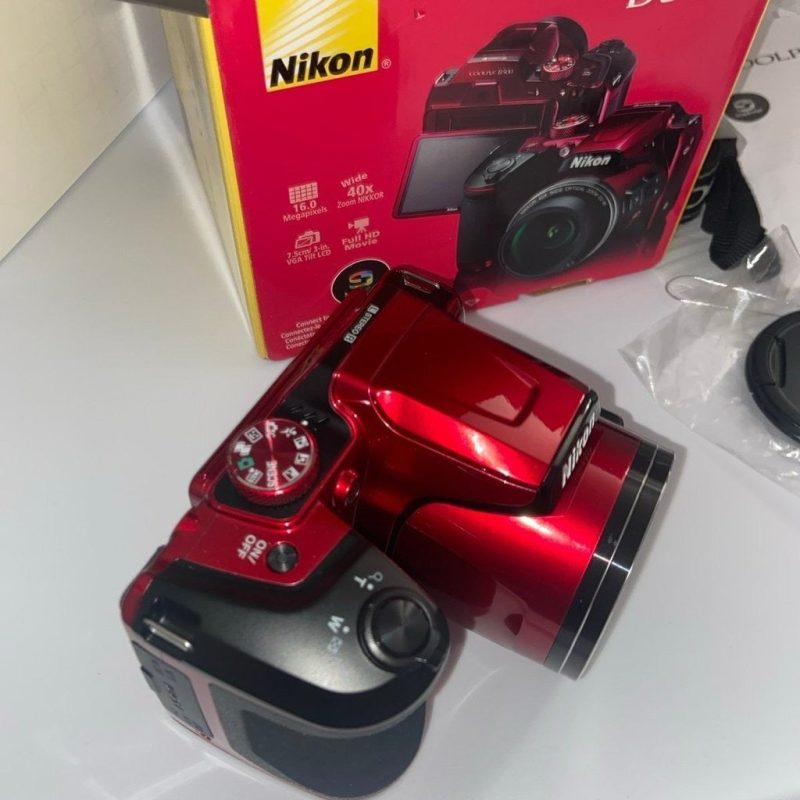 Nikon Coolpix B500 16 Mp Digital Camera Red Oa - Image 4