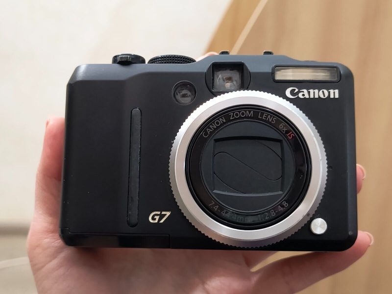 Canon PowerShot G7 10.0MP Digital Camera - Black Fully Working Great Shape - Image 3