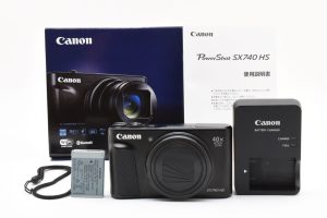 📸 Canon PowerShot SX740 HS 20.3MP Digital Camera – Black [Near Mint] – From JAPAN