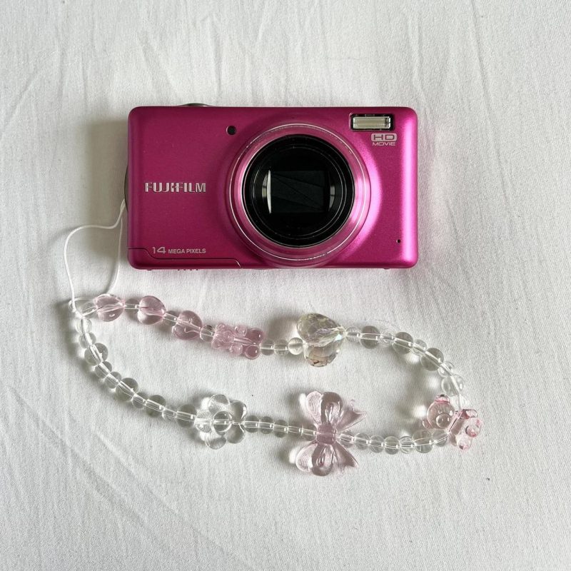 Used Samsung Vintage Finepix T350 14MP Pink Digital Camera - Image 5