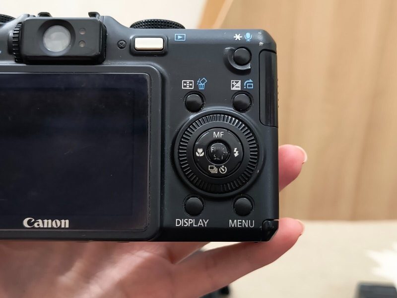 Canon PowerShot G7 10.0MP Digital Camera - Black Fully Working Great Shape - Image 12