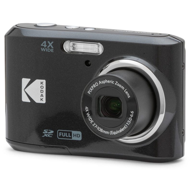 Kodak PIXPRO FZ45 16MP Digital Camera Black with Lexar 64GB Memory Card - Image 3