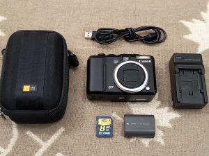 Canon PowerShot G7 10.0MP Digital Camera - Black Fully Working Great Shape