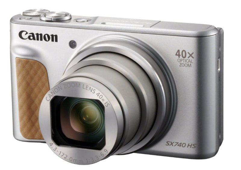 Canon PowerShot SX740 HS 20.3MP Digital Camera - 40x Zoom | 4K Video | Wi-Fi & Bluetooth - Image 3