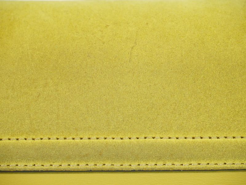 Chloe Faye Suede Leather Shoulder Crossbody Bag Yellow - Image 7