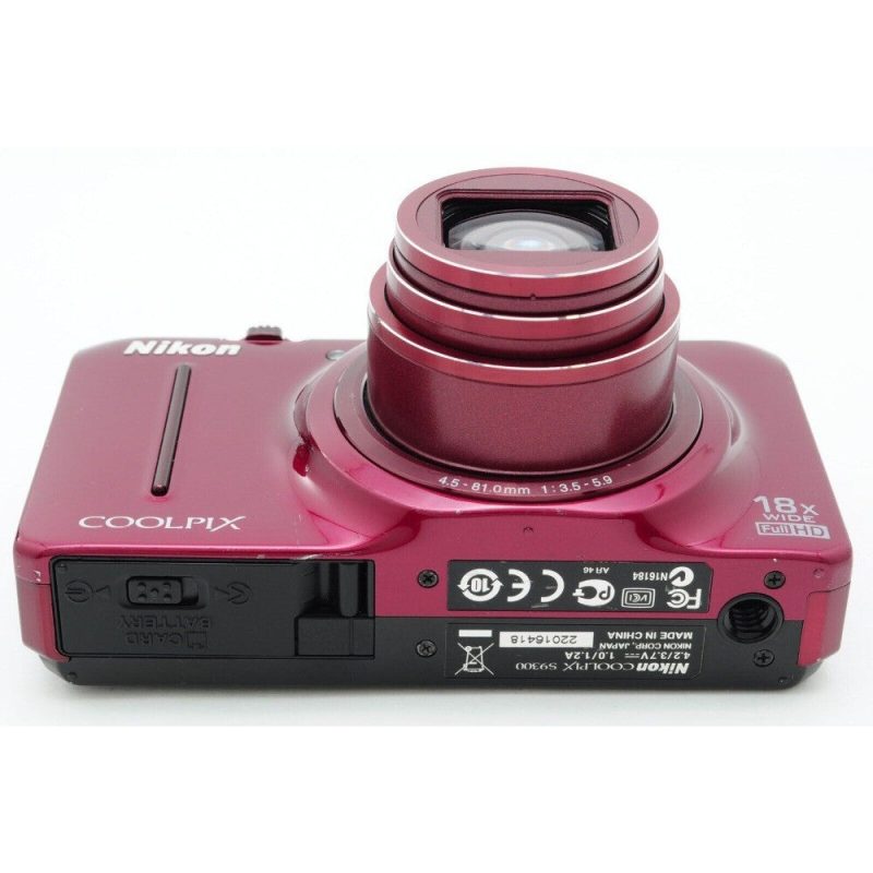📷 Nikon COOLPIX S9300 Digital Camera – 16MP | 18x Zoom | Full HD | GPS - Image 3
