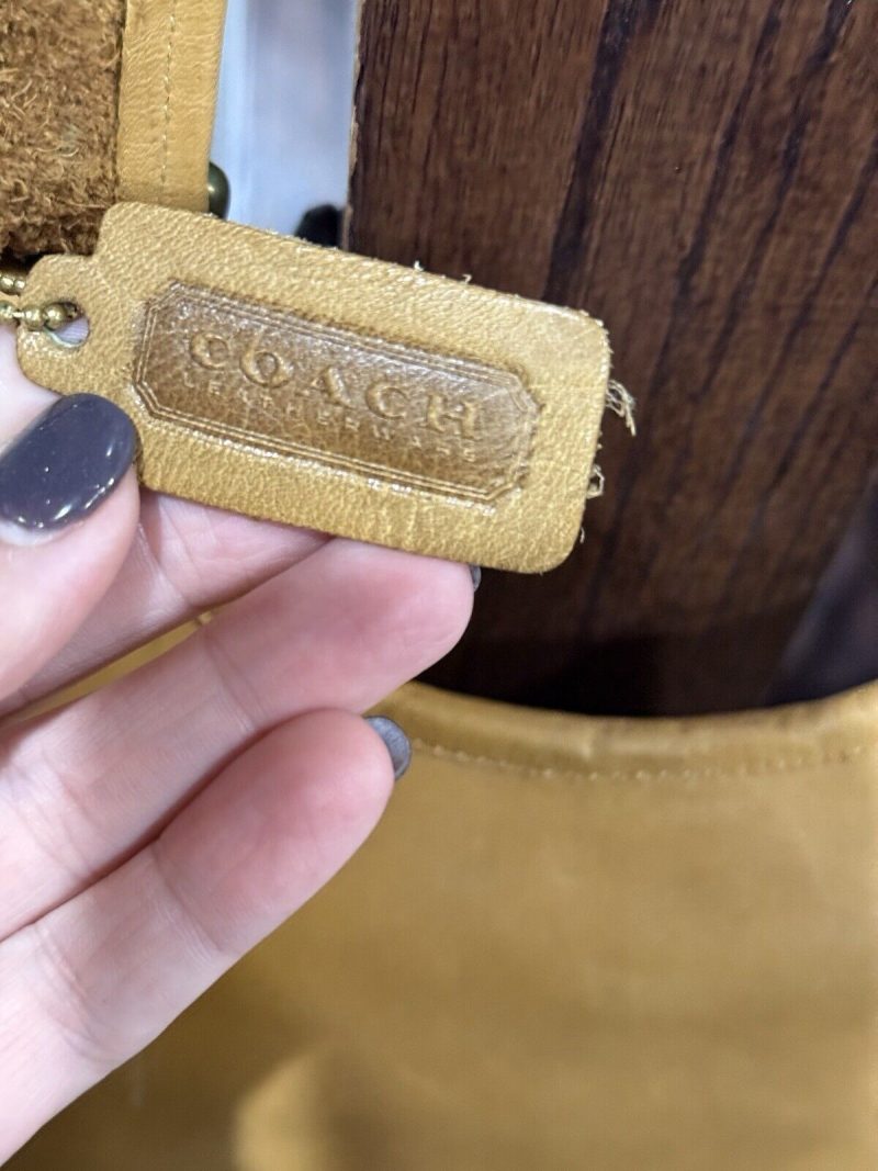 Coach Vintage Crescent Saddle Bag Nyc 9235 Saddle Tan - Image 7