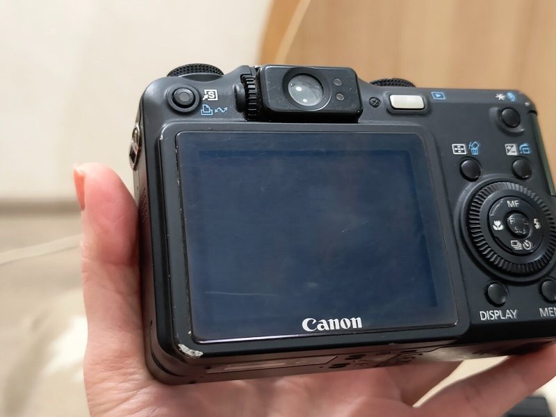 Canon PowerShot G7 10.0MP Digital Camera - Black Fully Working Great Shape - Image 11