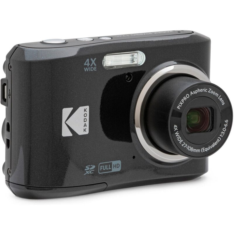 Kodak PIXPRO FZ45 16MP Digital Camera Black with Lexar 64GB Memory Card - Image 5