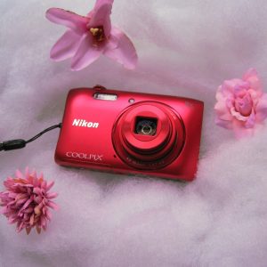 Red Nikon Coolpix S3600 Digital Camera Df