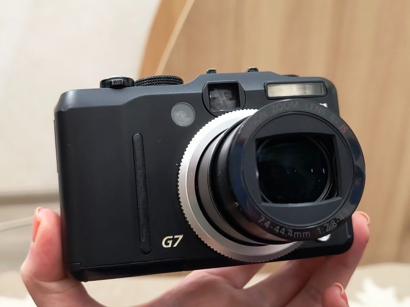 Canon PowerShot G7 10.0MP Digital Camera - Black Fully Working Great Shape - Image 6