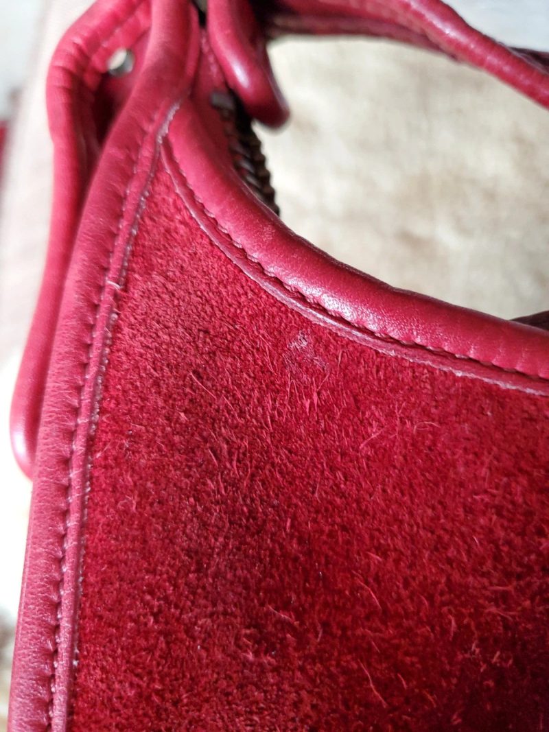 Coach Vintage Janice In Berkeley Suede Red - Image 12