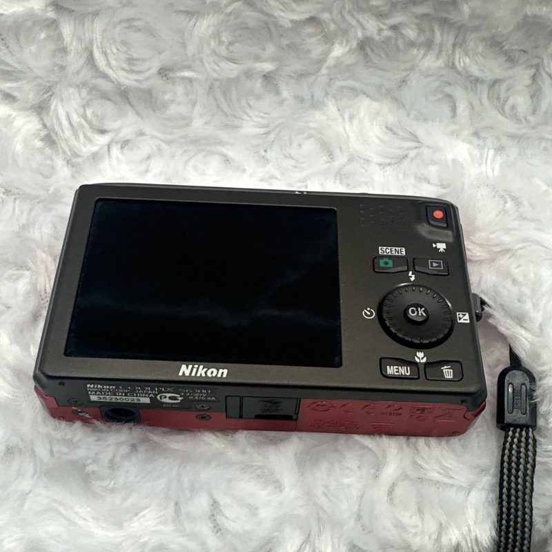 📷 Nikon COOLPIX S6300 Red 16.0MP 10x optical zoom Digital Camera W/SD Card See Vid - Image 5