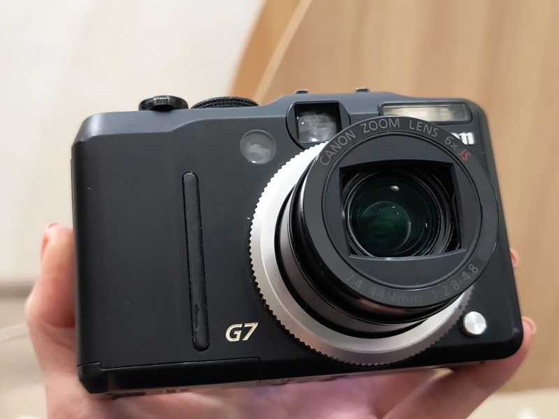 Canon PowerShot G7 10.0MP Digital Camera - Black Fully Working Great Shape - Image 5