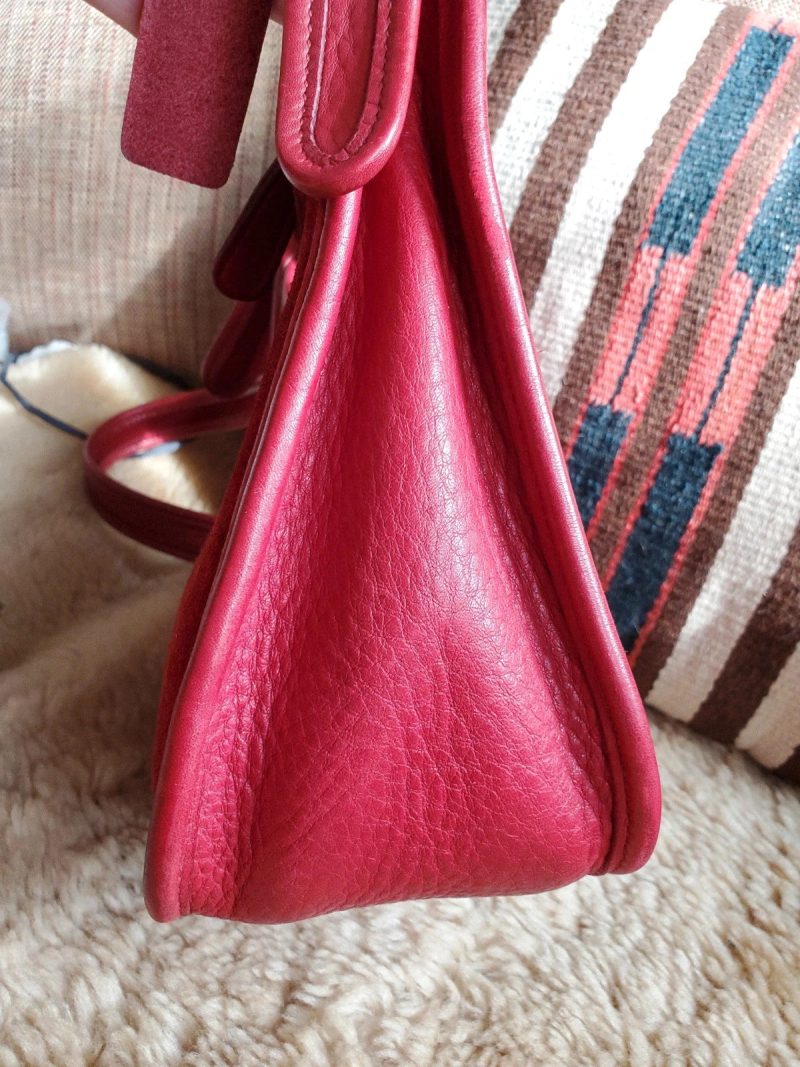 Coach Vintage Janice In Berkeley Suede Red - Image 8