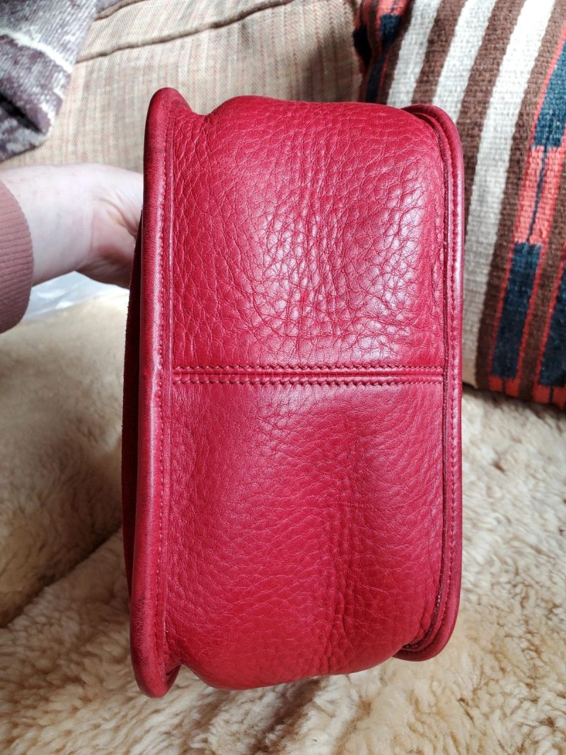 Coach Vintage Janice In Berkeley Suede Red - Image 9