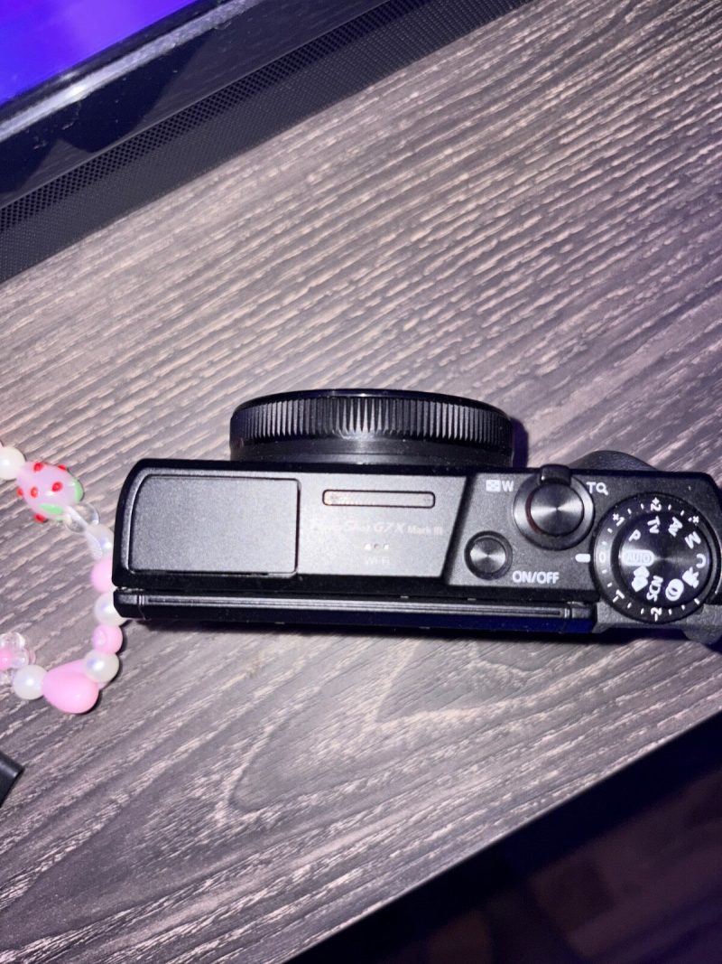 📷 Canon PowerShot G7 X Mark III – 20.1MP Point & Shoot Digital Camera - Black - Image 2